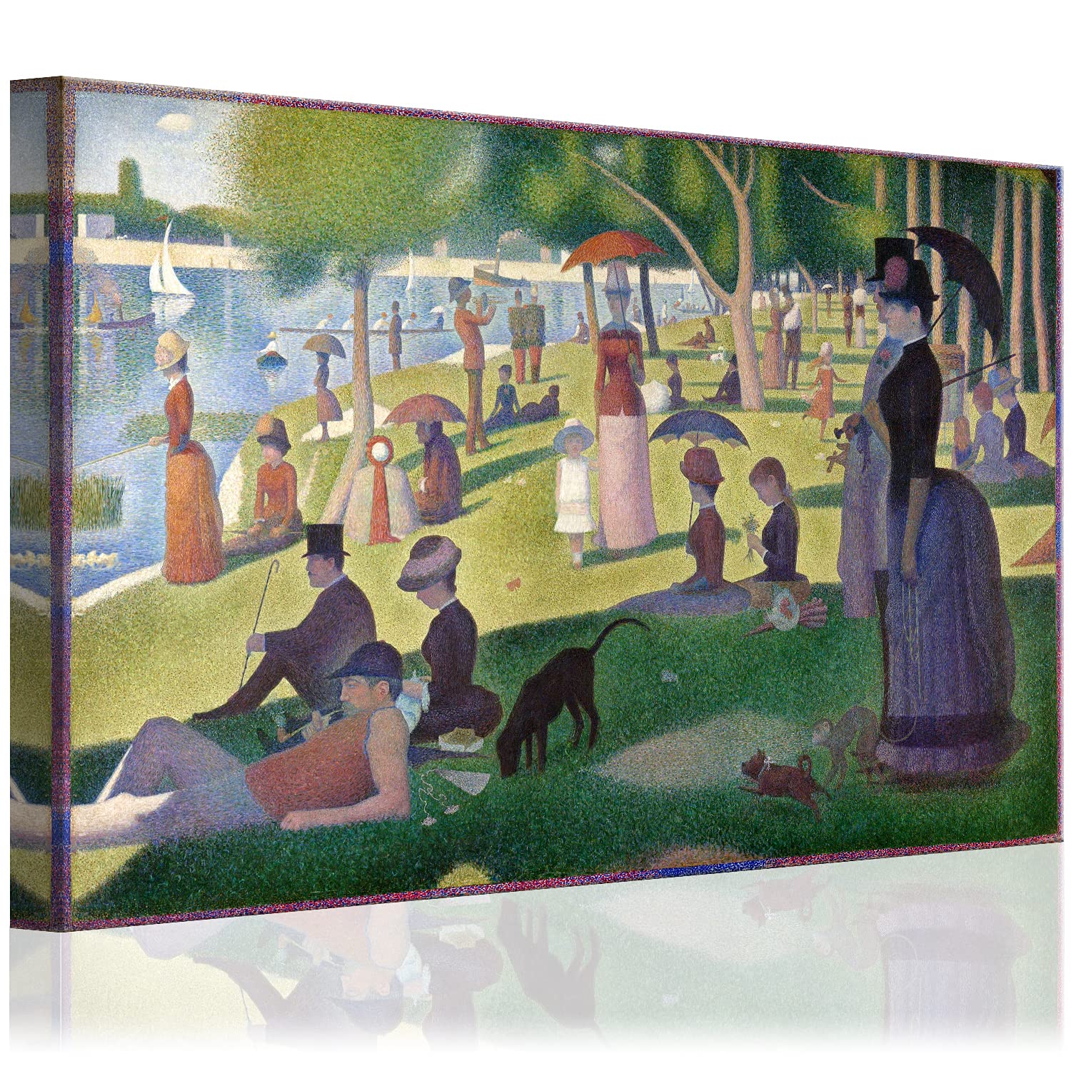 Amazon.com: A Sunday on La Grande Jatte by Georges Seurat